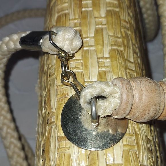 VTG Giulietta Rattan woven bag - Picture 8 of 15